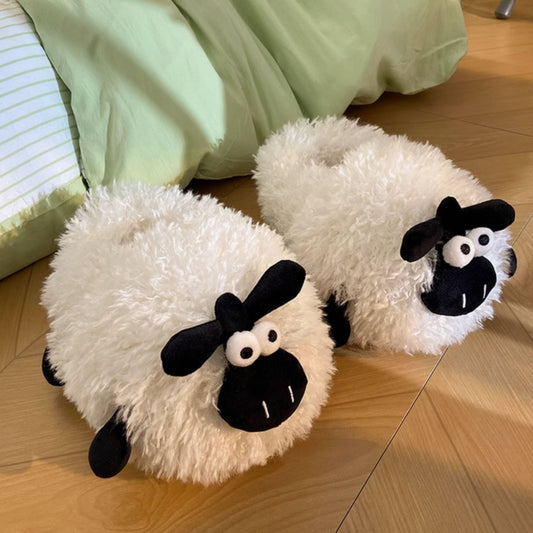 Winter the Sheep Fluffy Lounge Slippers