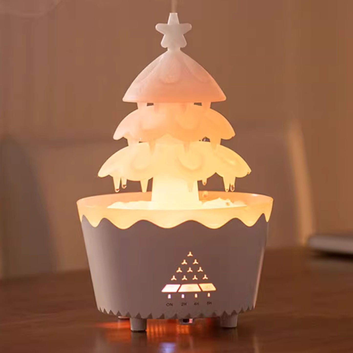 GlowCascade™ Aurora Christmas Tree Diffuser