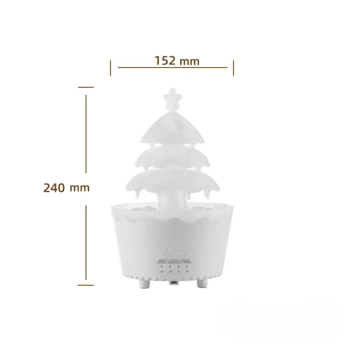 GlowCascade™ Aurora Christmas Tree Diffuser